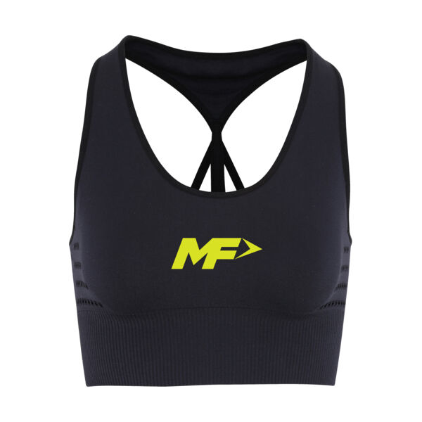 Mee-fit - Seamless '3D Fit' Sport Reveal Sports Bra Thumbnail